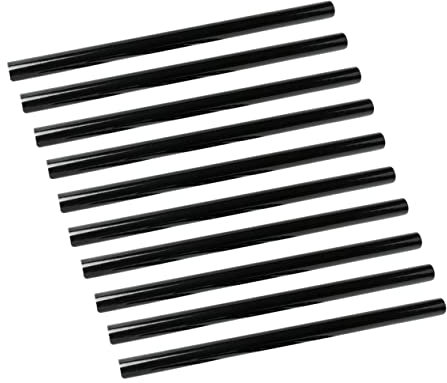 NUOBESTY 10pcs Black Hot Glue Sticks High Adhesive Hot Melt Glue Rods for Crafts for Home Repair Sealing and Creative Projects