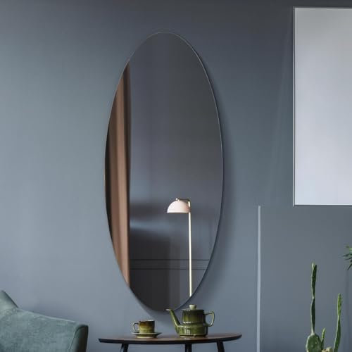 The Ovale - Frameless Oval Wall Mirror 47 X 20 (120x50CM)