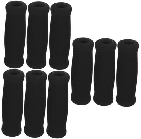 VANZACK 9 STK Handhaben Stangen Spitze Handgriffe Aus Schaumstoff Sitzstange Kinderwagen Halter Stock Mit Versetztem Griff Dicker Handgriff Verdickte Krückengriffe Nur Zubehörteil Schwamm