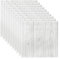 Lot de 10 panneaux d'autocollants muraux 3D avec texture bois pour murs TV, canapé, arrière-plan, chambre à coucher, décoration murale, 35 x 35 cm (5#)