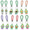 porte clef kawaii avocat porte clé avocat Porte Clés Kawaii Avocat Ensemble de 12 Porte Clés Adorables Design Unique Kaws Parfait pour les Présents et les Accessoires de Mode