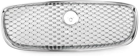 Front Rene Griglia Per Jaguar XF XFR X260 2016-2020 Auto Griglia Anteriore Griglia Del Radiatore Cromato Superiore Griglia Paraurti Griglia Rene Anteriore Griglia