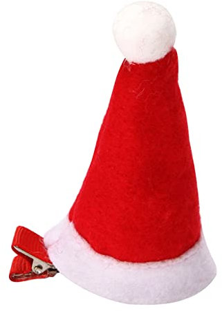 X-Institute Weihnachtsmütze Haarspange Weihnachtsmütze Haarspange Für Frauen Weihnachtsmütze Kopfbedeckung Neujahr Party Weihnachtsmütze Haarnadel