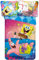 Disney Spongebob SquarePants Bettwäsche-Set, Wende-Bettbezug 140 x 200 cm mit großem Kissenbezug 70 x 90 cm, mit Bob und Patrick, 100% Baumwolle