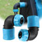 2Pcs Elbow Quick Connectors 90°Garden Hose Adapter, 1/2 Inch (12-13mm) Hose Quick Coupling Angle Adapter for Outdoor Hose Tap, Garden Watering Irrigation, Car Wash Watering