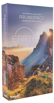 Inside Up Games Earth: Abundance Expansion | Ecosystem Building, Drafting Cards, Action Selection | from Inside Up Games and Maxime Tardif | for 1 to 6 players | 45-90 minutes playing time