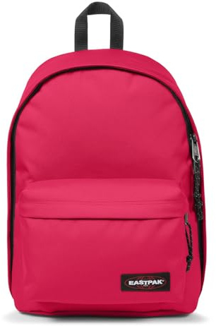 Eastpak Out of Office Rucksack 27L (44 x 29,5 x 22 cm), Laptopfach 13–15 Zoll, wasserabweisender Schul- & Arbeitsrucksack, robuster Tagesrucksack mit gepolsterten Trägern - SAFFRON RED