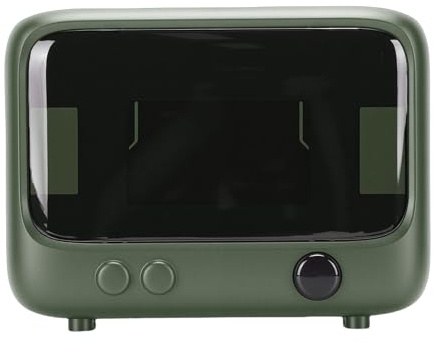 Riuulity Router-Organizer-Box, Wandmontage, Router-Regal, Modem-Aufbewahrungsbox für Kabelmanagement, Organizer, WiFi-Box mit Belüftungslöchern (Green)