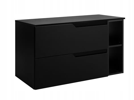 Rodan Moderne Möbel - Schrank Schwarz - Möbelstück - Bastelregal – Bastelplatte 60 cm + 80 cm