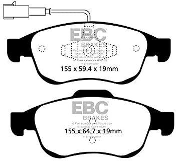 EBC Brakes DP22078 Greenstuff Brake Pads
