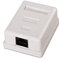 Aisens Roseta De Superficie Rj45 Cat.6 Utp 1 Toma Blanco
