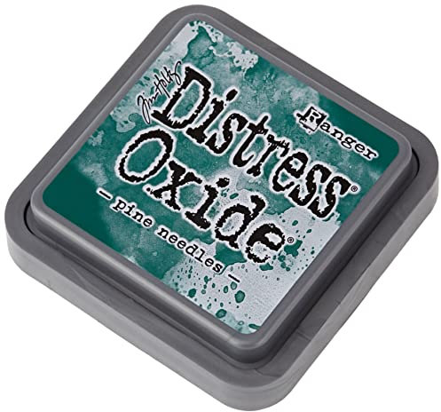Ranger Tim Holtz Distress Oxide Ink Pad - Pine Needles Green,Medium