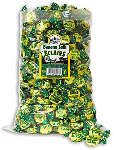 Walkers Nonsuch Sweets - Banana Split Eclairs - Wedding / Party Bag 2.5Kg