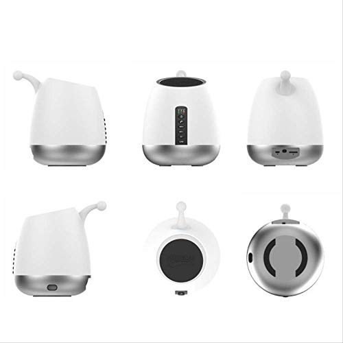 Bluetooth subwoofer night light room bedroom smart touch desk lamp speaker blue