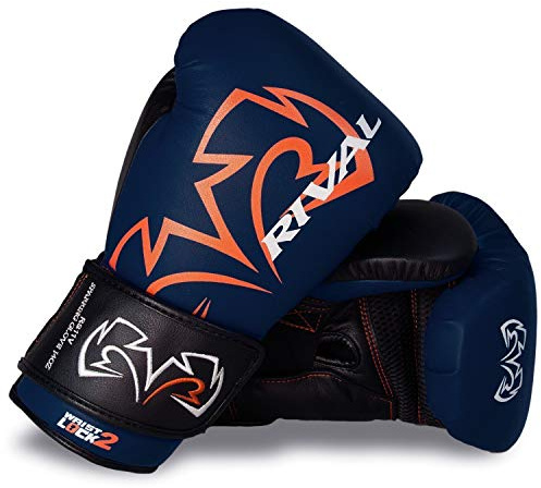 RIVAL Boxhandschuhe RS11V Evolution Blau Workout Sparring Trainingshandschuhe