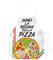 STAMPATEK Lustige Küchenschürze sind die Königin der Pizza Pizza Geschenkidee Schürzen, Mix Color, 65x70