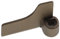 vhbw Crochet pétrisseur compatible avec Panasonic SDZB2512KXE, SD-ZD2010KXH, SD-ZP2000WXE machine à pain - Pale, 6,7 x 5 cm, aluminium, gris
