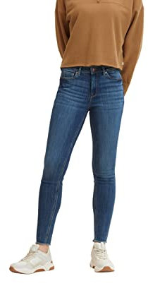 TOM TAILOR Denim Damen 1033615 Jona Extra Skinny Jeans, 10119 - Used Mid Stone Blue Denim, 30 EU