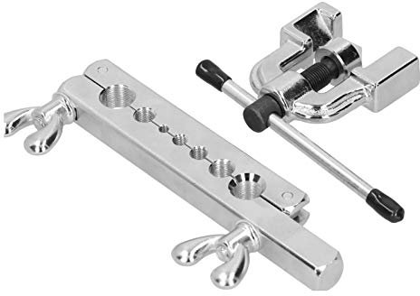 Juego de herramientas de avellanado, práctico y práctico herramienta para avellanar tubos CT ‑ 195# 45 Herramienta para avellanar tubos de acero, para escariar tubos de aluminio y otros tubos