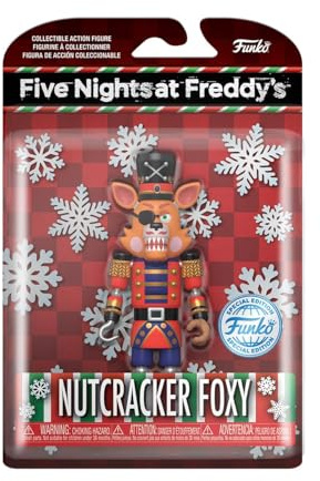Funko Action Figure: Five Nights At Freddy's (FNAF) - Foxy Nutcracker - Collectable Toy - Gift Idea - Official Merchandise - for Boys, Girls, Kids & Adults - Video Games Fans