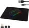 CHARGEWAY Wireless Laptop Mouse With Pad, 2.4GHz Bluetooth Rechargeable, USB-C Adapter, 3-Button PC Mouse, 800-2400 Dpi