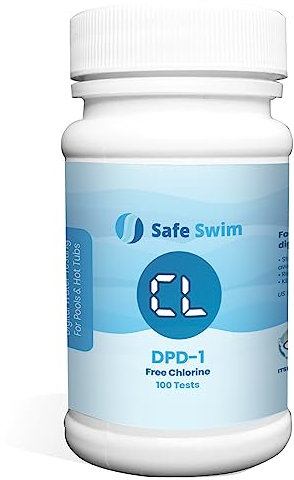 Safe Swim Meter Reagent DPD-1 Free Chlorine (For Use With Safe Swim Digital Photometer ONLY)