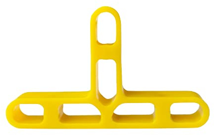 Gelbe Farbe 1/4 Fliesen Nivelliersystem Deck Board Spacer Keramik Clips Badezimmer Abstandhalter Auffahrt Platte Abstandhalter Beton Boden Abstandhalter