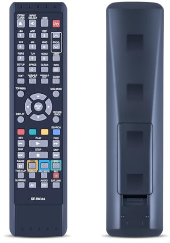 New Replacement SE-R0344 for Toshiba HDD DVD Recorder, Compatible with RD-XV60KB RDXV60KB RDXV59DTKB2 RD-XV59DT-K-TB RDXV60 RDXV59DT RD-XV59DT RDXV59DTKB RDXV59