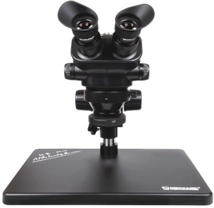 Mechanic B75S B3 Binocular Stereo Soldering Microscope for Adults used for motherboard and phone repair- 7X-45X Zoom Magnification - Professional Handheld Microscope with LED Illumination