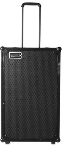 UDG FlightCase Scratch (Turntable Battle/PLX-CRSS12 & 10/12 Mixer) Black Plus (Laptop, Trolley & Wheels)
