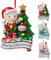 Adorno navideño Personalizado para el Primer bebé 2024 Adornos navideños Personalizados con Nombre Adorno para árbol de Navidad Decoraciones navideñas