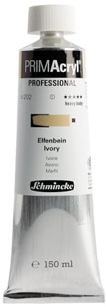 Schmincke PRIMAcryl Professional Elfenbein 150 ml Tube, 13 202 019