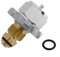 EXTRWORY Adaptador de tanque de propano Regulador de gas de camping Aleación de aluminio Adaptador de recarga de botella de propano para barbacoas al aire libre Camping estufas de gas