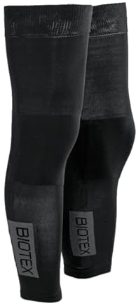 BIOTEX Gambale Termico, Isolamento Termico e Traspirabilità per Gambe, Privo di Cuciture, Ideale per Sport Outdoor