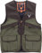 Work Team Chaleco multibolsillos, combinado. HOMBRE Verde Caza/Marron XL