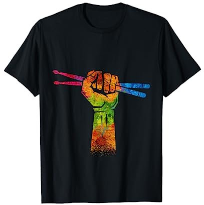 Faust Drumsticks Schlagzeuger Geschenk Drummer Schlagzeug T-Shirt