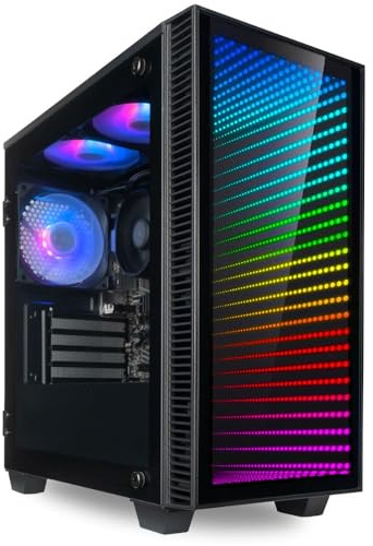 Empowered PC Continuum Micro Desktop per studenti – Processore AMD Eight Core Ryzen 7 5700G con grafica AMD Radeon, 32 GB di RAM, 1 TB NVMe SSD, WiFi, Windows 11 Pro – Computer di bilancio