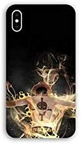 Cokitec Manga One Piece Ace Case for iPhone XR Black