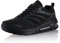 Fusskleidung® Damen Herren Sportschuhe Dämpfung Sneaker leichte Laufschuhe Schwarz Grau Schwarz EU 38