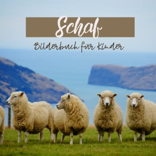 Bilderbuch für Kinder - Schaf: Schafin Bildern - Kinder von 2 bis 5 Jahren