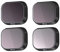 MotuTech Filtri obiettivo per DJI Mini 3 / Mini 3 Pro Drone Accessori (ND8+ND16+ND32+ND64)