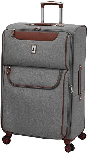 LONDON FOG Westminster Erweiterbarer Spinner, 73,7 cm, Grau, GRAU, 29, Westminster Spinner, erweiterbar, 73,7 cm, Grau