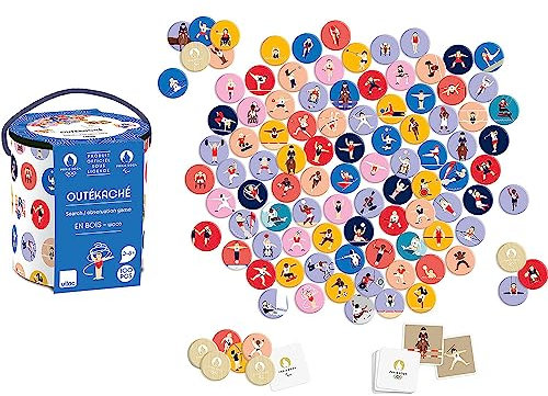 Vilac - Edition spéciale pour Les Jeux Olympiques 2024 - Outékaché -Jouet sous Licence - Jouet pour Enfant à partir de 5 Ans - Jouet Unique - 241600