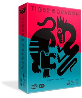 Oink Games Tiger & Dragon • Kung Fu Board Game for Family & Friends • Strategy Game for Adults & Kids • 8 Year Olds + (English Version)