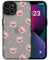 MAYCARI Cute Pig Matte Phone Case Designed for iPhone 7/8/SE 2020, Translucent Frosted Hard PC Back Soft TPU Bumper Anti-Scratch Ultra Slim Shockproof Case for Girls Boys Women Men(Black)