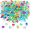 Juyibaao 400 Stück Edelsteine Für Kinder, Acryl Diamanten Kinder Glassteine Bunt, Diamanten für Hochzeiten, Tischdekorationen, Vasenfülle, Deko Steine Zur Dekoration Von Aquarien Gartendekoration