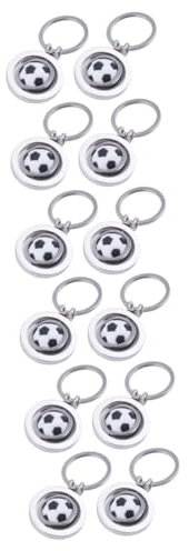 BESPORTBLE 3 Sets 4 Stück Fußball Schlüsselanhänger Fußball Schlüsselanhänger Fußball Schlüsselanhänger Kreativer Schlüsselanhänger Metall Schlüsselanhänger