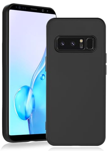 Agedate Hülle für Samsung Galaxy Note 8 Handyhülle, Ultra Dünn Schutzhülle Kompatibel mit Samsung Note 8, Weiches Silikon Anti-Öl, Stoßfeste Kratzfest für Galaxy Note 8, Vollständiger Kameraschutz