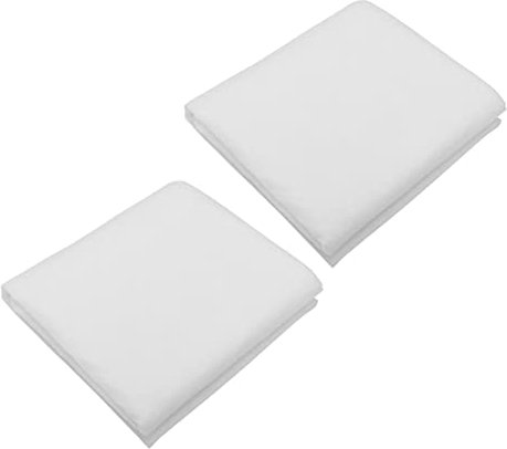 Hohopeti 2taschen Ölbeständige Hitzebeständige Küchenpapierfilter Für Dunstabzugshauben Weiße Haushalts-filtermatten Gegen Fettablagerungen Einfache Reinigung Umweltfreundlich