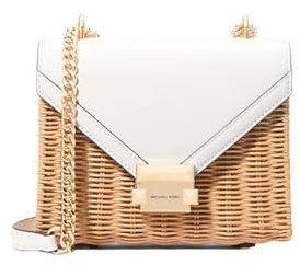 Michael Kors Umhängetasche Whitney, Weiß, 21 x 18 x 7 cm